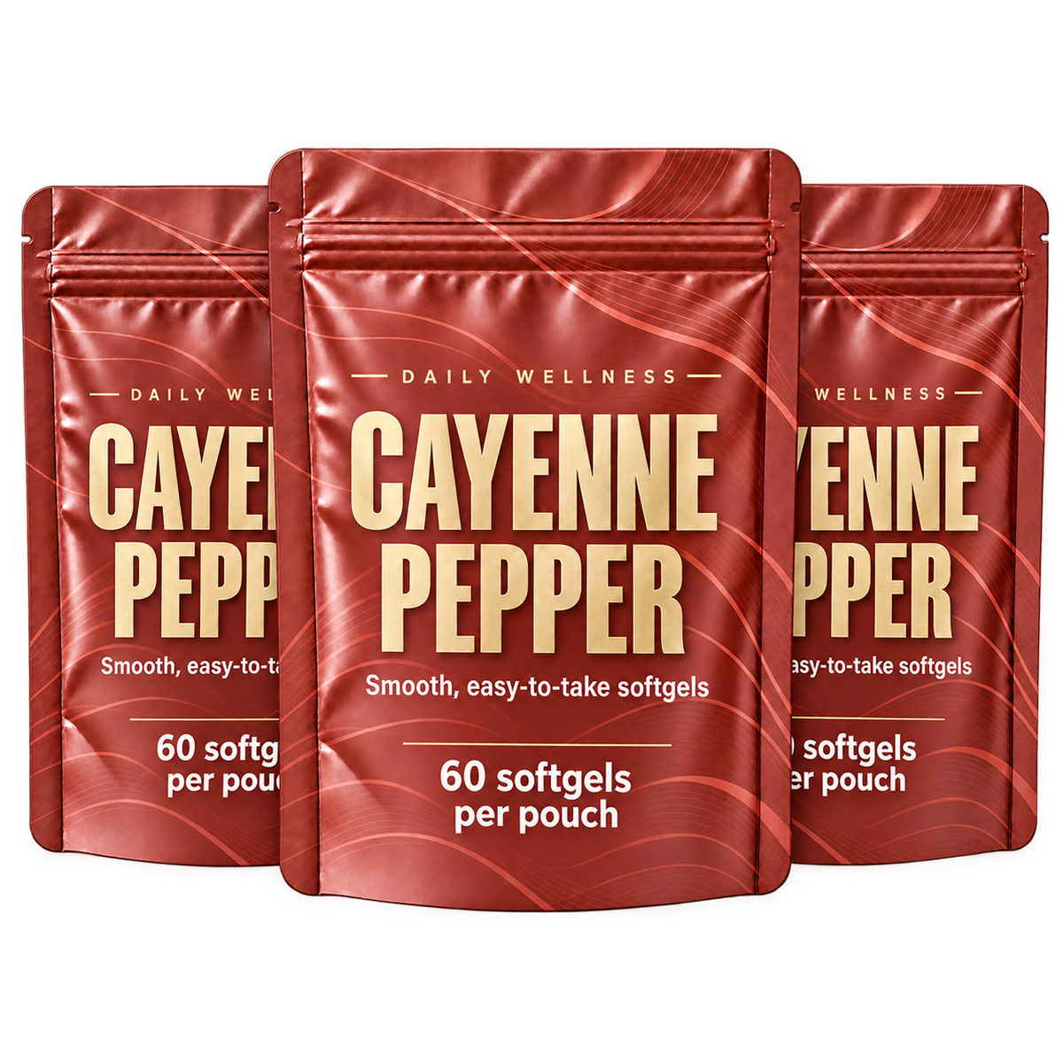 3 Pack | Cayenne Pepper Softgels