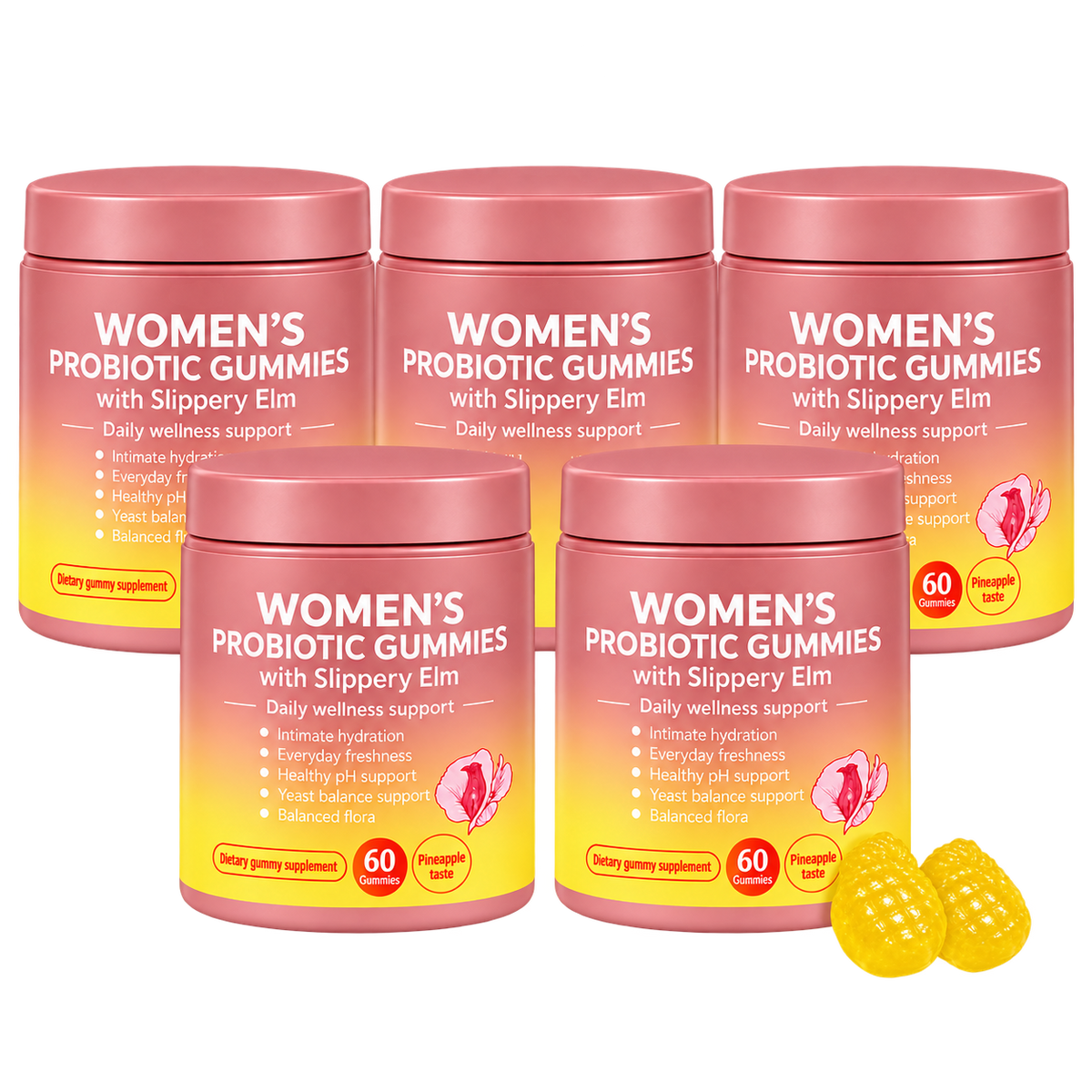 5 Pack | Probiotic Gummies