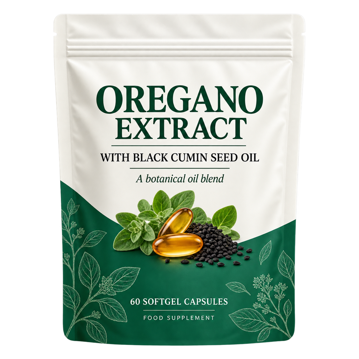 1 Pack | Oregano Oil Softgels