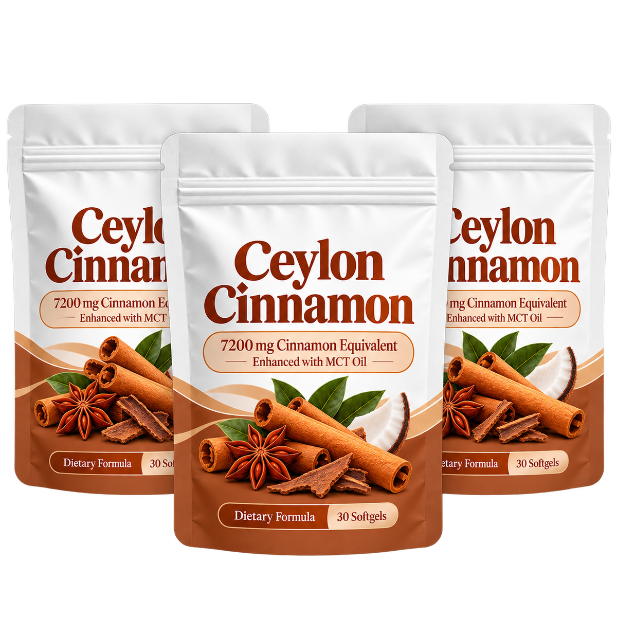 3 Pack I Ceylon Cinnamon Softgels